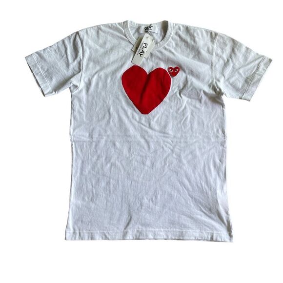 Comme Des Garcons PLAY Heart Graphic Tee Size XL - Picture 6 of 9